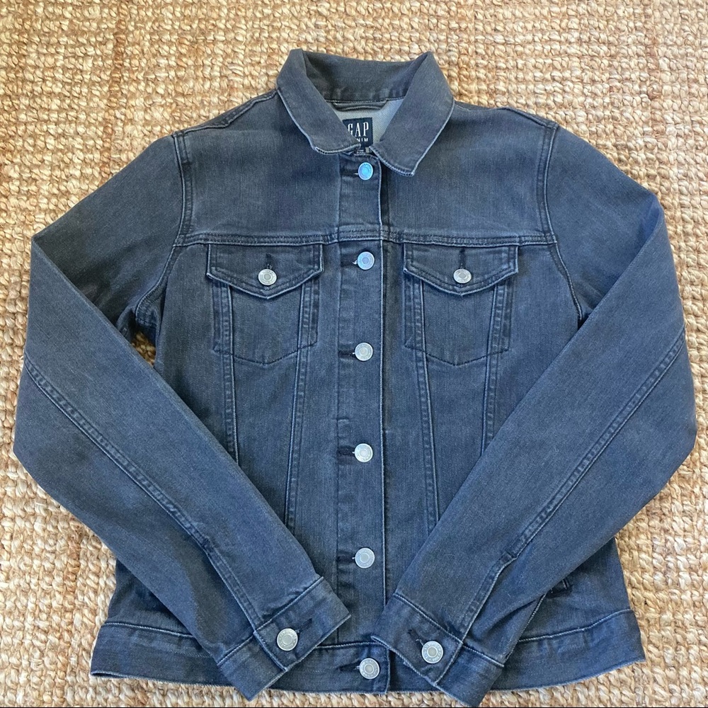 GAP WOMEN’S 1969 JEAN JACKET GRAY SIZE SMALL